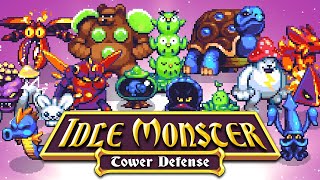 Monster Idle TD - Pokemon style tower defense game screenshot 4