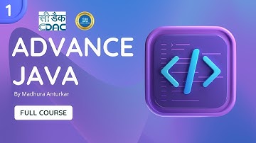 01 - Advance JAVA - Day 1.1 - User Threads Vs Daemon Threads and JDBC - Java By Madhura A. - CDAC