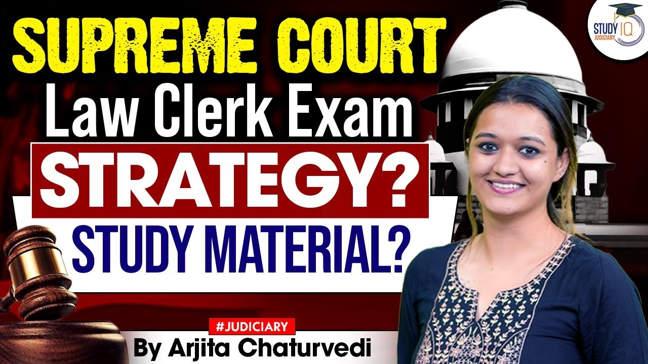Cracking Supreme Court's Law Clerk cum Research Associate Exam 2026 ...