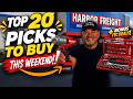🔥 Top 20 Harbor Freight Deals You NEED To BUY RIGHT NOW Before They’re GONE!