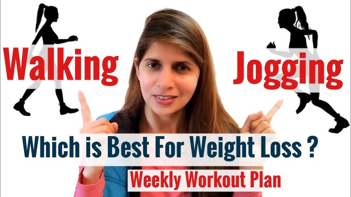 Fast walking vs. slow jogging: Which is better for weight loss