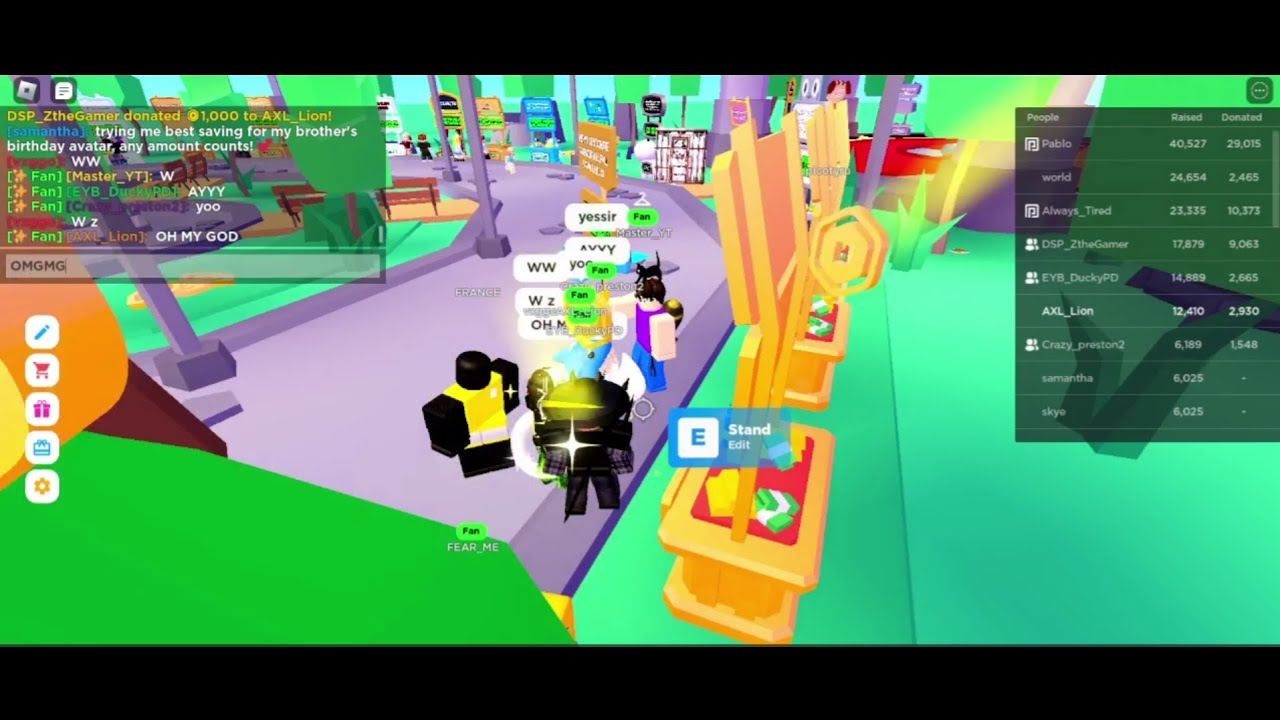 OMG! HE GAVE ME 2K ROBUX IN PLS DONATE ROBLOX! - YouTube