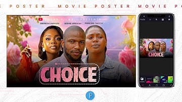 How to Design Movie Poster In Pixellab