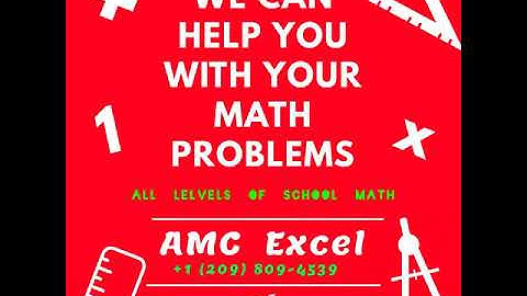 AMC 8 / AMC 10 / Algebra 2- Training  (AMC Excel)