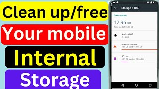 how to clean up or free your mobile internal storage | how to free up mobile internal storage screenshot 5