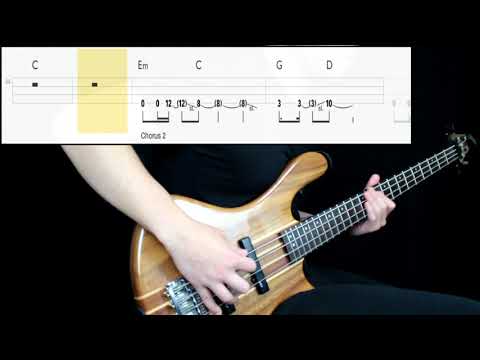 snow-patrol---don't-give-in-(bass-cover)-(play-along-tabs-in-video)