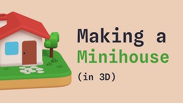 Creating a mini house in 3D with Spline
