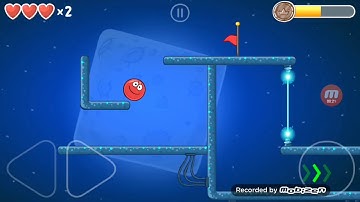 Red ball 4 | level 52 ( Battle for the Moon)