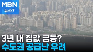 '3년 내 집값 급등 우려도' 재개발·재건축 멈춤에 '수도권 공급난' [MBN 뉴스7]