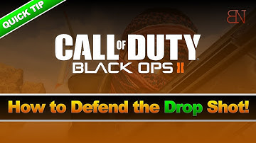 How to Defend Against the Drop Shot and Jump Shot! - Black Ops 2 Tips and Tricks (BO2 Quick Tips)