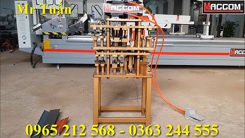 Máy Đột Dập Nhôm 25 Dao Đa Năng Đột Tất Cả Các Hệ Nhôm LH 0965212568