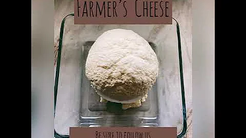 Farmers Cheese Tutorial (3 Ingredients)