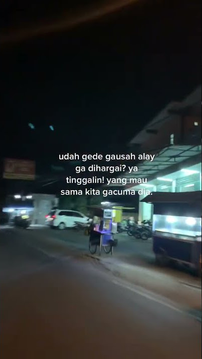 gausah alay || story wa kata kata #shorts