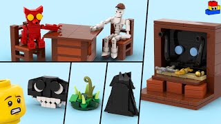 How to make Roblox Doors LEGO Minifigs PART 3: El Goblino, Bob, Snare, Dupe, Void, and Jeff