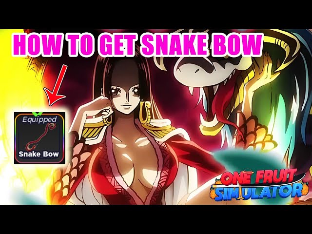 One Fruit Simulator - How To Get Snake Bow