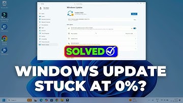 Windows 11 Update Stuck at 0% / 100% – Fix (Real Working Methods)