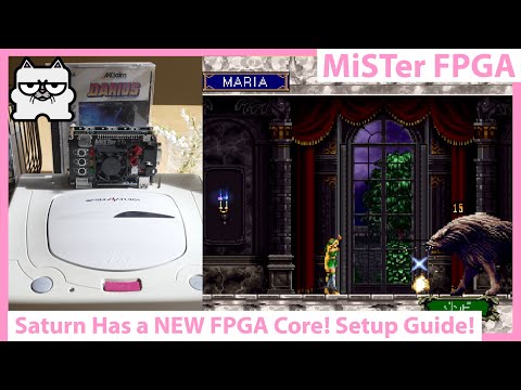 MiSTer FPGA DE10 NANO! New Sega Saturn Core is HERE! Setup Guide and Tutorial / Testing for the Core