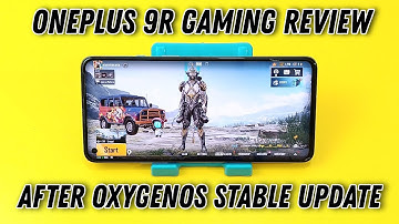 OnePlus 9R Gaming Review After OxygenOS 13 Stable Update