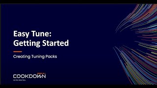 Getting Started with Easy Tune: Creating Tuning Packs