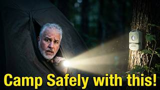 Camp Safely with LETWESAF Camping Perimeter Alarm
