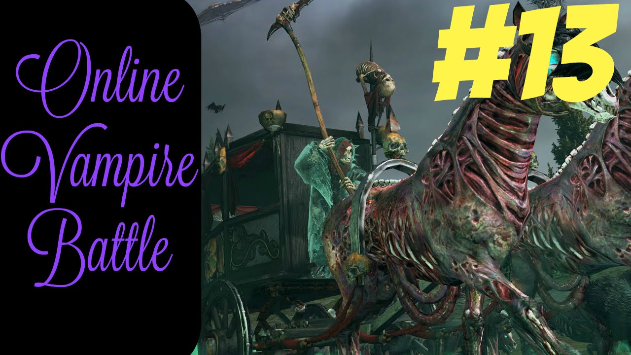 multiplayer master Pure Vampire Counts Multiplayer Battle #13 -- Total War: Warhammer