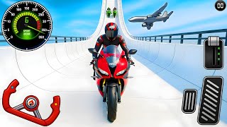 Bike Mega Ramp 3D - Bike Master Tracks Racing Stunt - Android Gameplay #46 screenshot 2