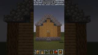 Villager house #minecraft #gameplay