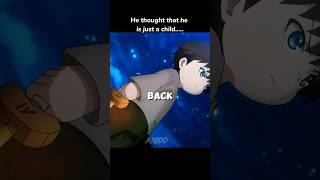 He thought that he is just a child🤯😱#anime #shorts