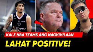 LAHAT POSITIVE! KAI SOTTO MORE THAN 5 NBA TEAMS ANG NAGHIHILAAN | KAI SOTTO MAS TARGET ANG OQT