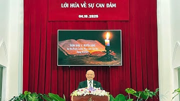 LỜI HỨA VỀ SỰ CAN ĐẢM - Mục sư Dương Quang Thoại - Truyền giảng 04.10.2025
