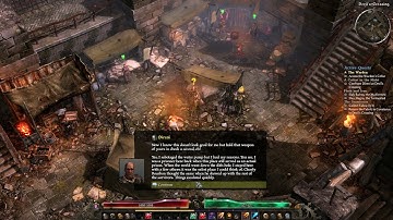 Spare Direni? What rewards if you let Direni live? How to get a strange key in Grim Dawn