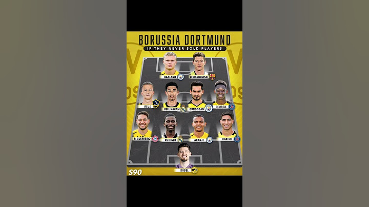 Dortmund if they have never sell there greatest players #footballsoccer #football #soccer#dortmund