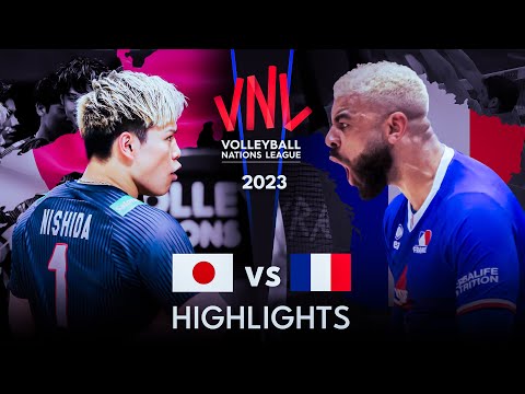 видео: LEGENDARY MATCH | JAPAN vs FRANCE | Men's VNL 2023