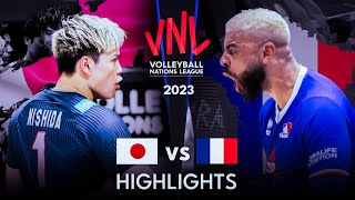LEGENDARY MATCH | JAPAN vs FRANCE | Men's VNL 2023 screenshot 5