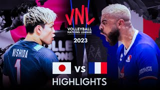 Legendary Match Japan Vs France Mens Vnl 2023