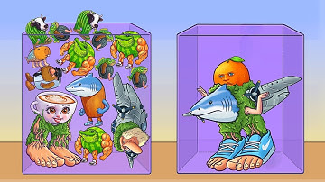 Hybrid Brainrot Merge Fellas x2 | Merge Fellas Suika Game Gameplay Walkthrough - Reaching Max Level!