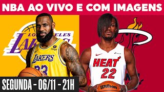 Thumbnail for Los Angeles Lakers x Miami Heat | AO VIVO COM IMAGENS!