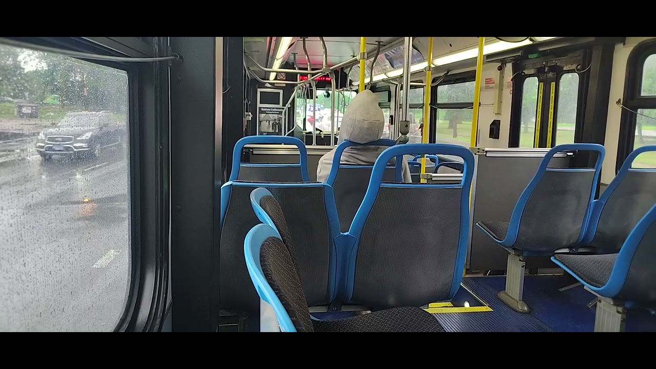 CTA Bus 95 95th Bus From 87th/Damen Terminal To 94th/Western CTA New Flyer D40LF 2007 