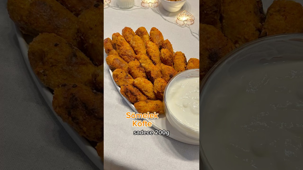200 gr kıymayla köfte yapıyoruuuz Kahramanmaraş’ın Sömelek köftesi ???? #yemektarifleri #köfte #yemek