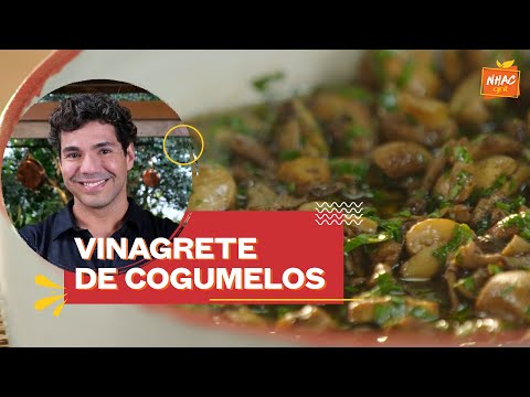 Vídeo: Como Fazer Vinagrete De Cogumelo Salgado