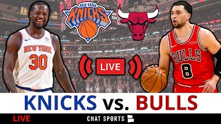 New York Knicks vs. Chicago Bulls Live Streaming Scoreboard, Play-By-Play, Highlights & Stats