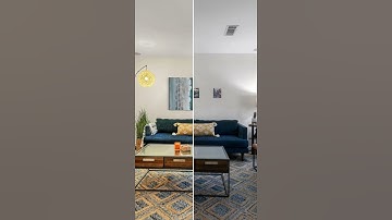 Virtual Staging before and after