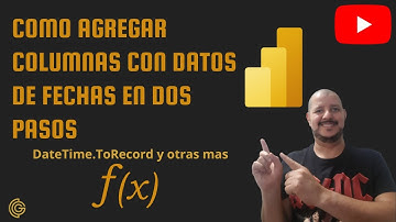 POWER QUERY- COMO AGREGAR COLUMNAS CON DATOS DE UNA FECHA EN SOLO DOS PASOS