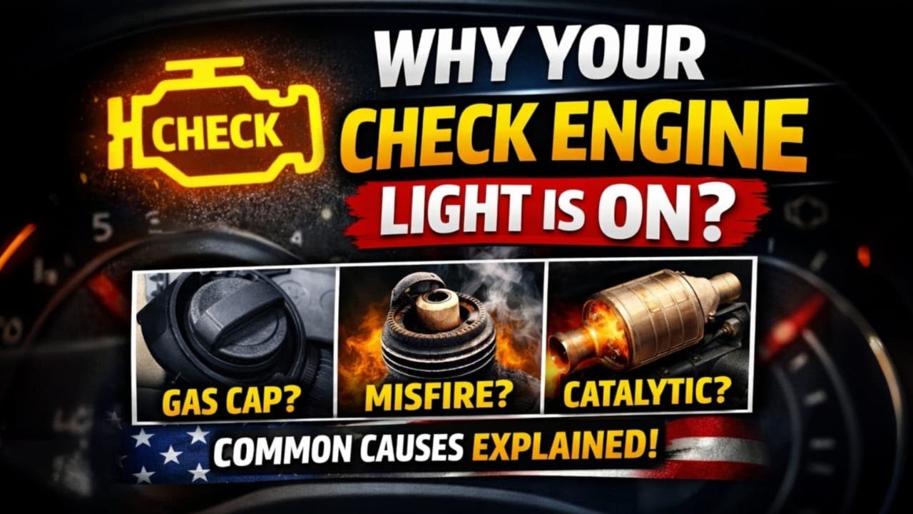 Why Your Check Engine Light Is On ! - YouTube