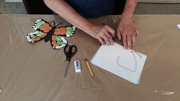 ¿Cómo hacer una mariposa con simetría?