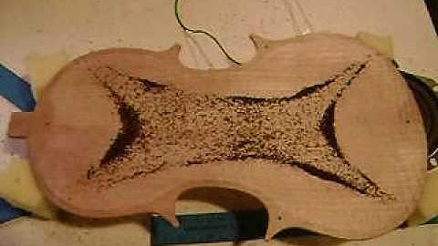 Violin Back Plate Tuning