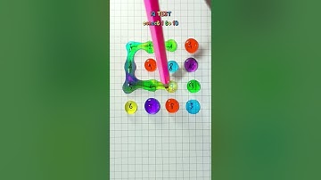 Vẽ một đường nối từ 1 đến 10 #shorts #iqtest #quiz #games #test #questions