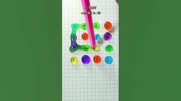Vẽ một đường nối từ 1 đến 10 #shorts #iqtest #quiz #games #test #questions
