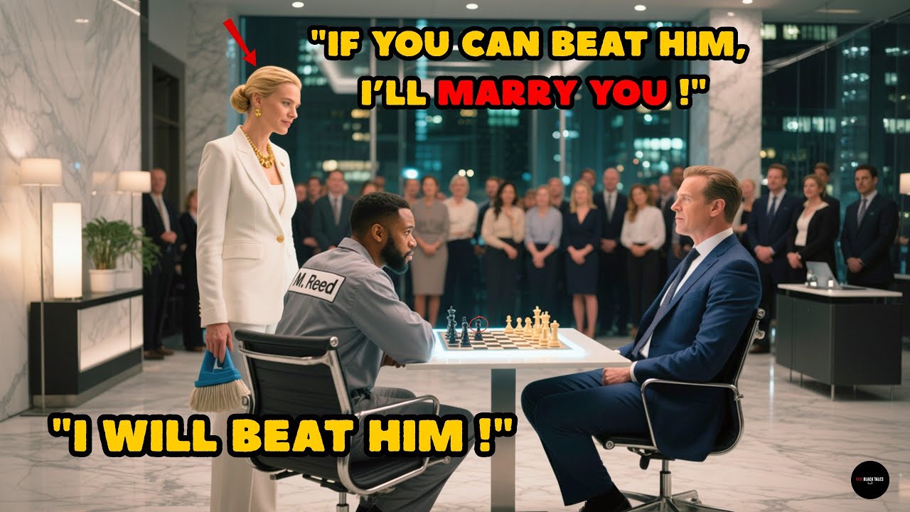 Female CEO Mocked a Black Janitor at the Chess Table: “Beat Him and I’ll Marry You” — Then He Did