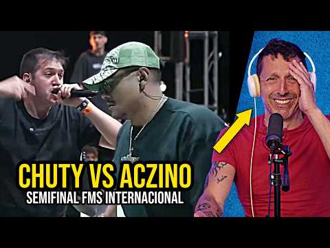 ACZINO vs CHUTY in a HISTORIC FMS International semifinal | Reaction